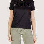T-shirt Desigual TS_BRANDY Nero - Foto 5