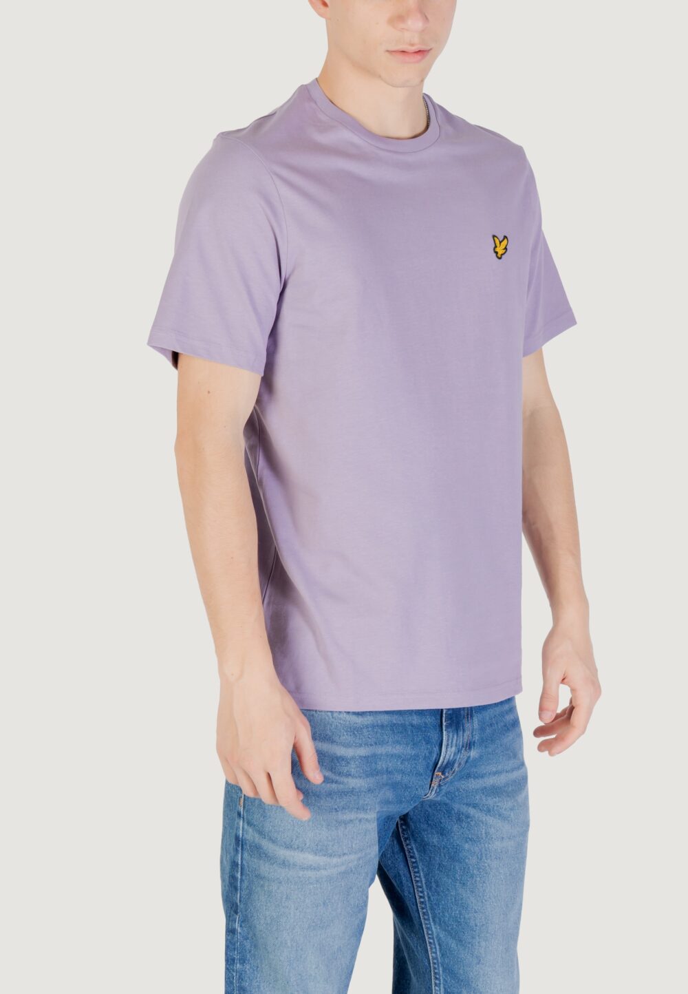 T-shirt Lyle & Scott  Lilla - Foto 3