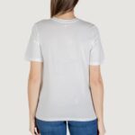 T-shirt Only Onlburst Life S/S Popcorn Top Box Jrs Bianco - Foto 4
