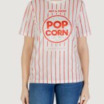 T-shirt Only Onlburst Life S/S Popcorn Top Box Jrs Panna - Foto 5