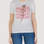T-shirt Only Onlhenny Life Reg S/S Top Box Jrs Rosa Fluo - Foto 5