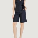 Top Jacqueline de Yong Jdynina S/L Wrap Top Wvn Nero - Foto 2