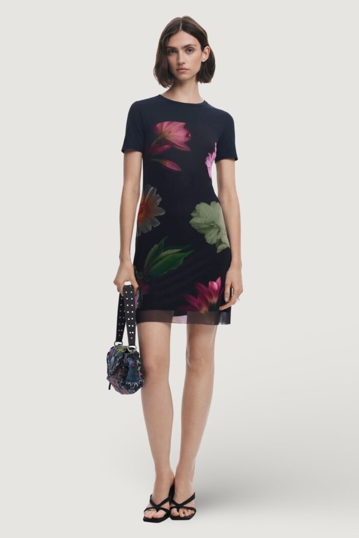 Vestito lungo Desigual VEST_HAMBURGO Nero