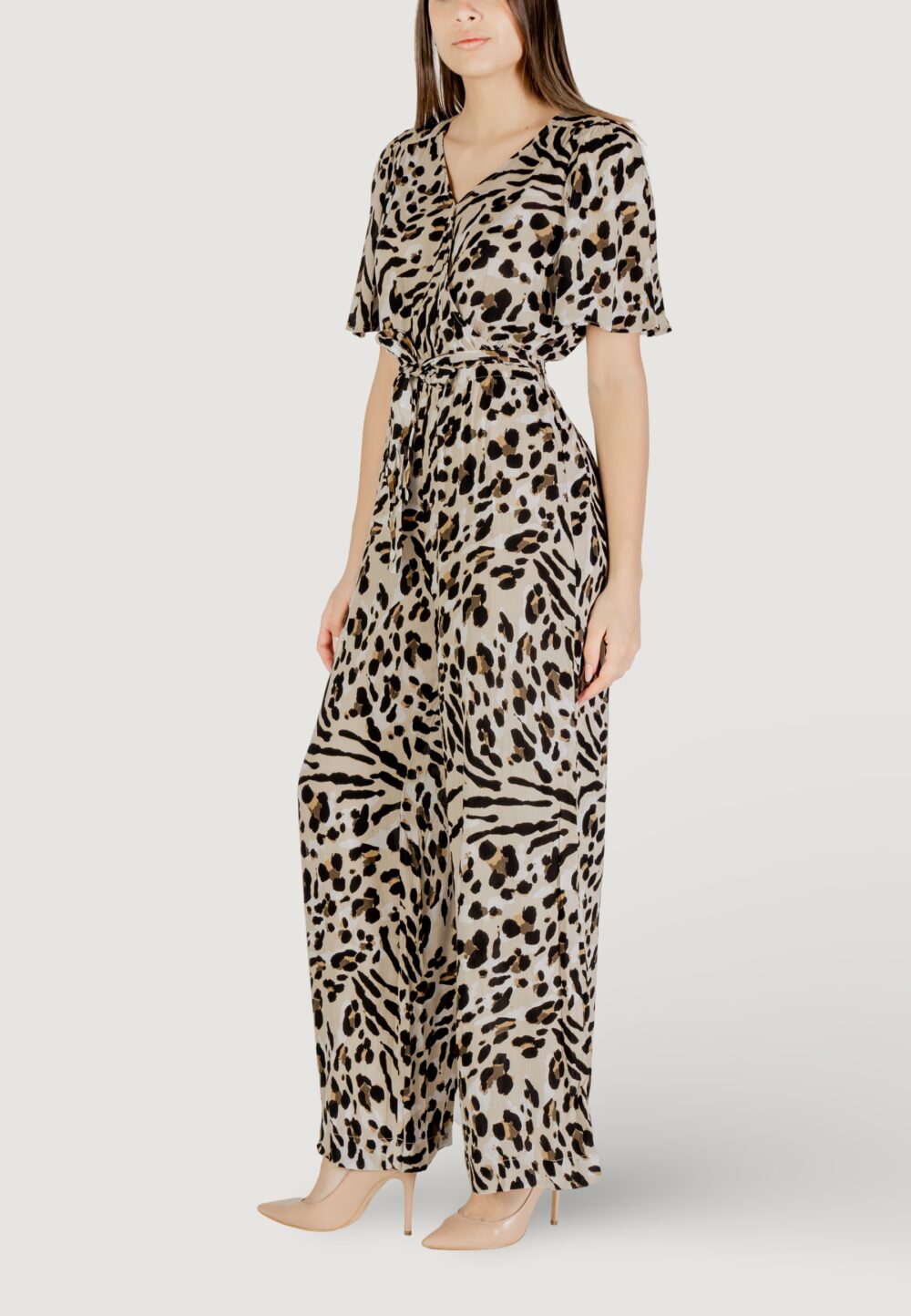 Tutina ICHI IHMARRAKCH AOP JS6 Beige - Foto 2