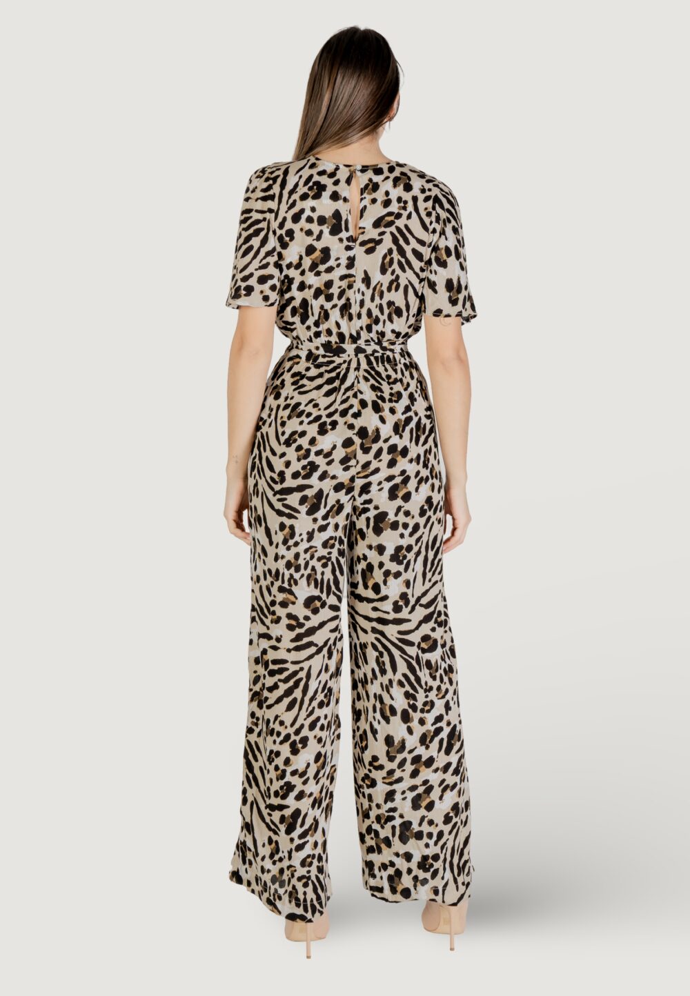 Tutina ICHI IHMARRAKCH AOP JS6 Beige - Foto 4