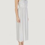 Vestito lungo Vero Moda Vmpanna 7/8 Singlet Jrs Bianco - Foto 4