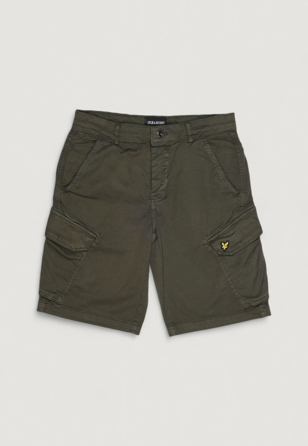 Bermuda Lyle & Scott Wembley Cargo Short Verde Oliva - Foto 1