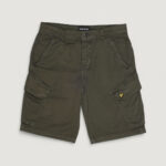 Bermuda Lyle & Scott Wembley Cargo Short Verde Oliva - Foto 1