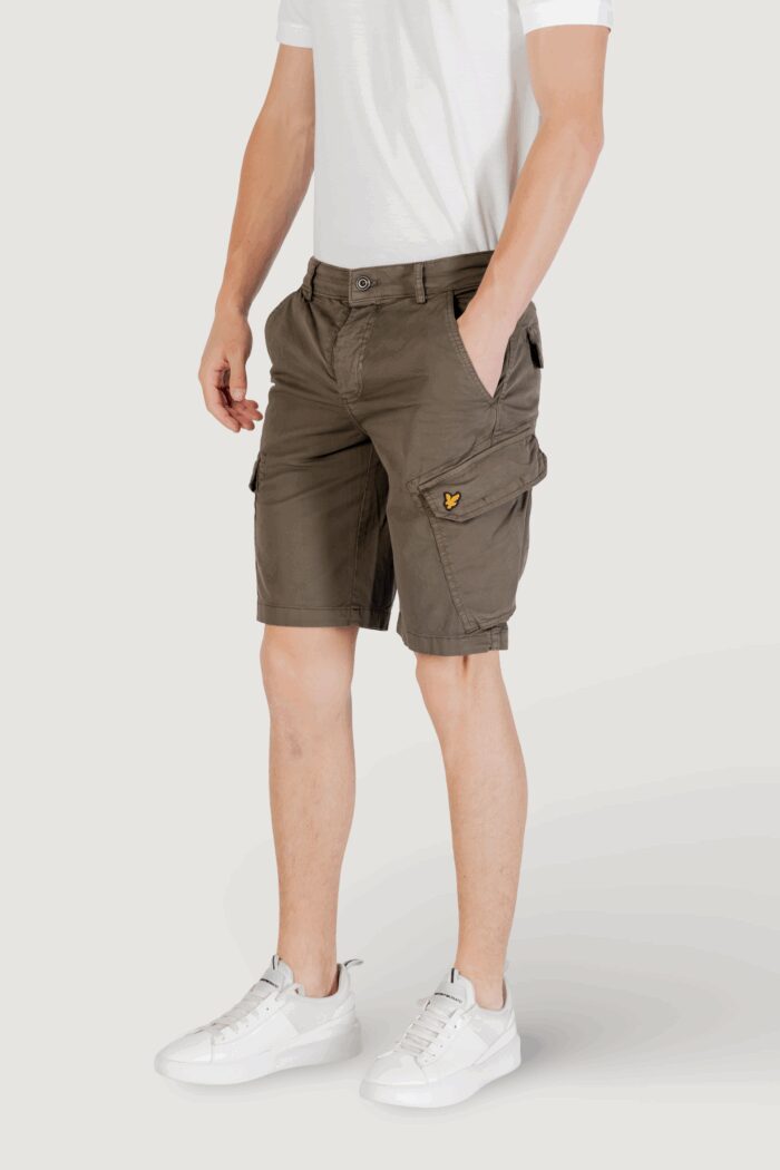 Bermuda Lyle & Scott Wembley Cargo Short Verde Oliva