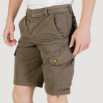 Bermuda Lyle & Scott Wembley Cargo Short Verde Oliva - Foto 2