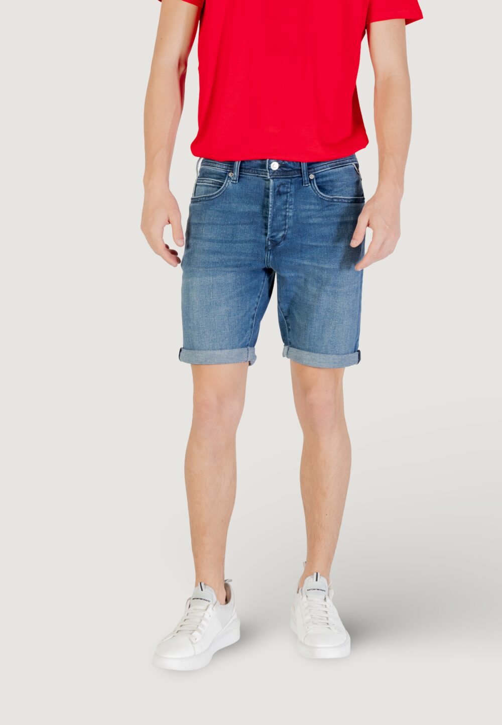 Bermuda Replay  Blue Denim - Foto 1