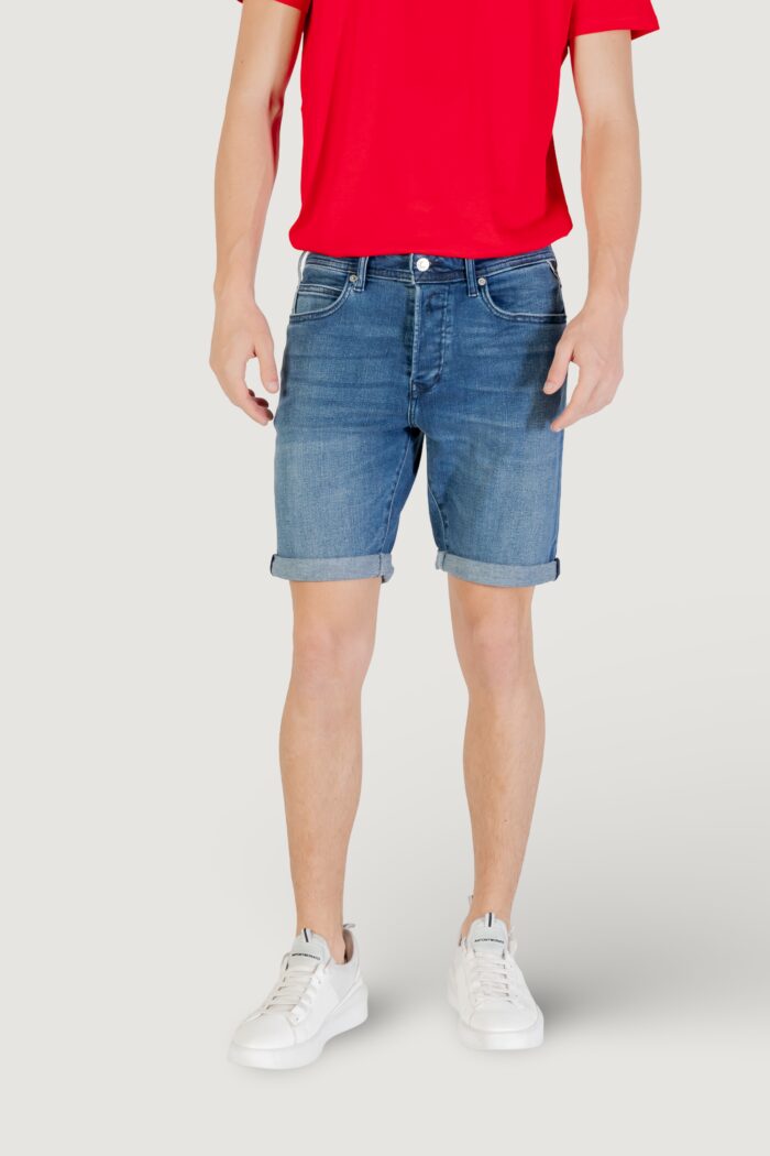 Bermuda Replay  Blue Denim – MA981Y.000.261 C39