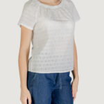 Blusa manica corta Street One SOL_allover shiffley Bianco - Foto 3