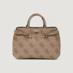 Borsa Guess LORELEI GIRLFRIEND Beige scuro - Foto 2