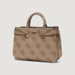 Borsa Guess LORELEI GIRLFRIEND Beige scuro - Foto 4