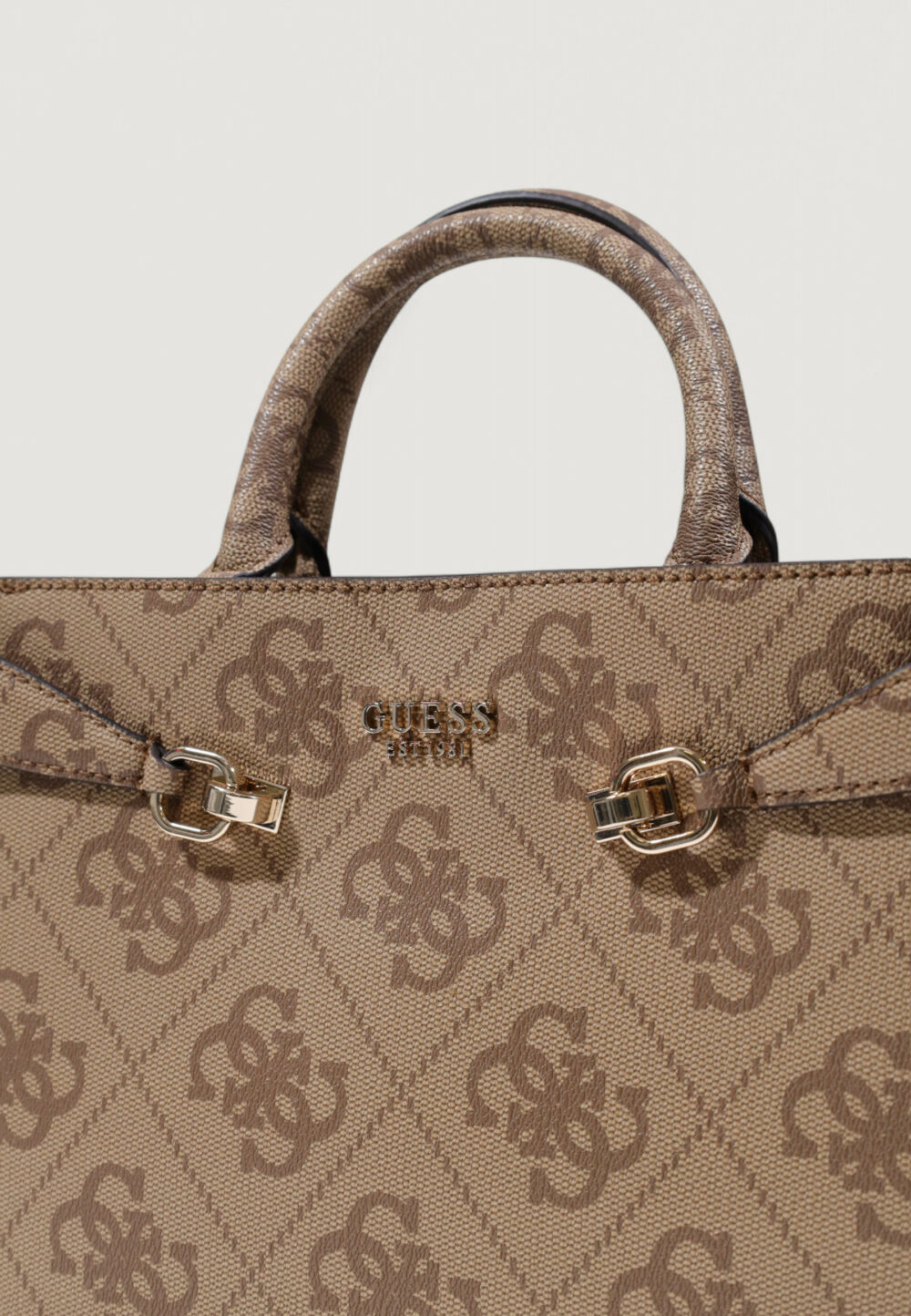Borsa Guess LORELEI GIRLFRIEND Beige scuro - Foto 3