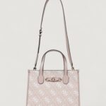 Borsa Guess IZZY TOP ZIP SHOULDER Rosa Cipria - Foto 1