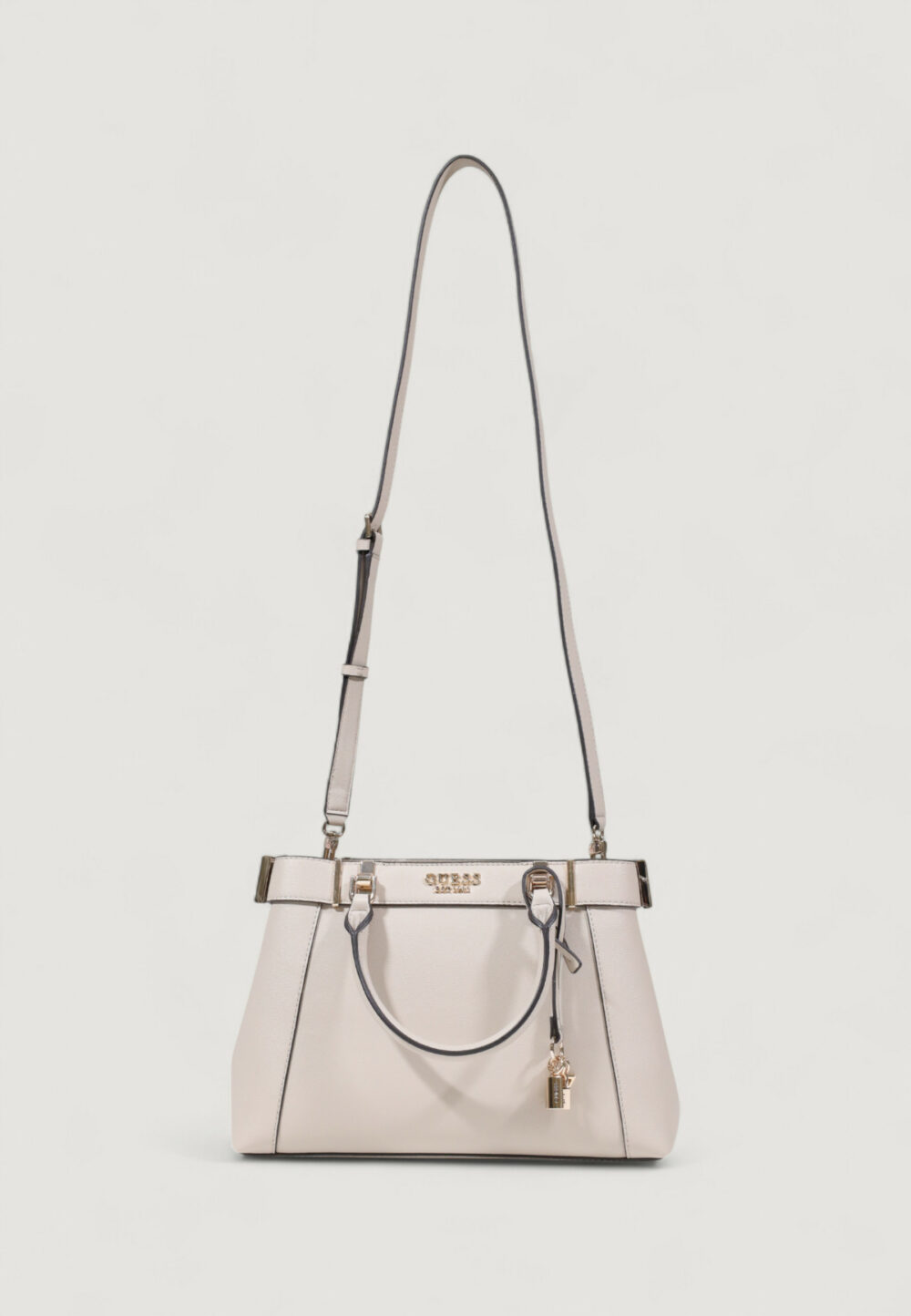 Borsa Guess ANADELA 3 COMP SATCHEL Taupe - Foto 1