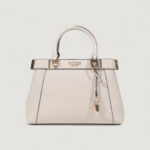 Borsa Guess ANADELA 3 COMP SATCHEL Taupe - Foto 2