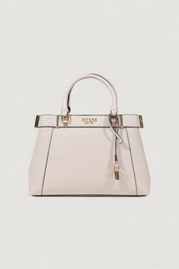 Borsa Guess ANADELA 3 COMP SATCHEL Taupe