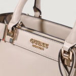 Borsa Guess ANADELA 3 COMP SATCHEL Taupe - Foto 3