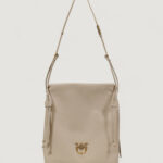 Borsa Pinko SLOUCHY CLASSIC BAG VITELLO Beige - Foto 1