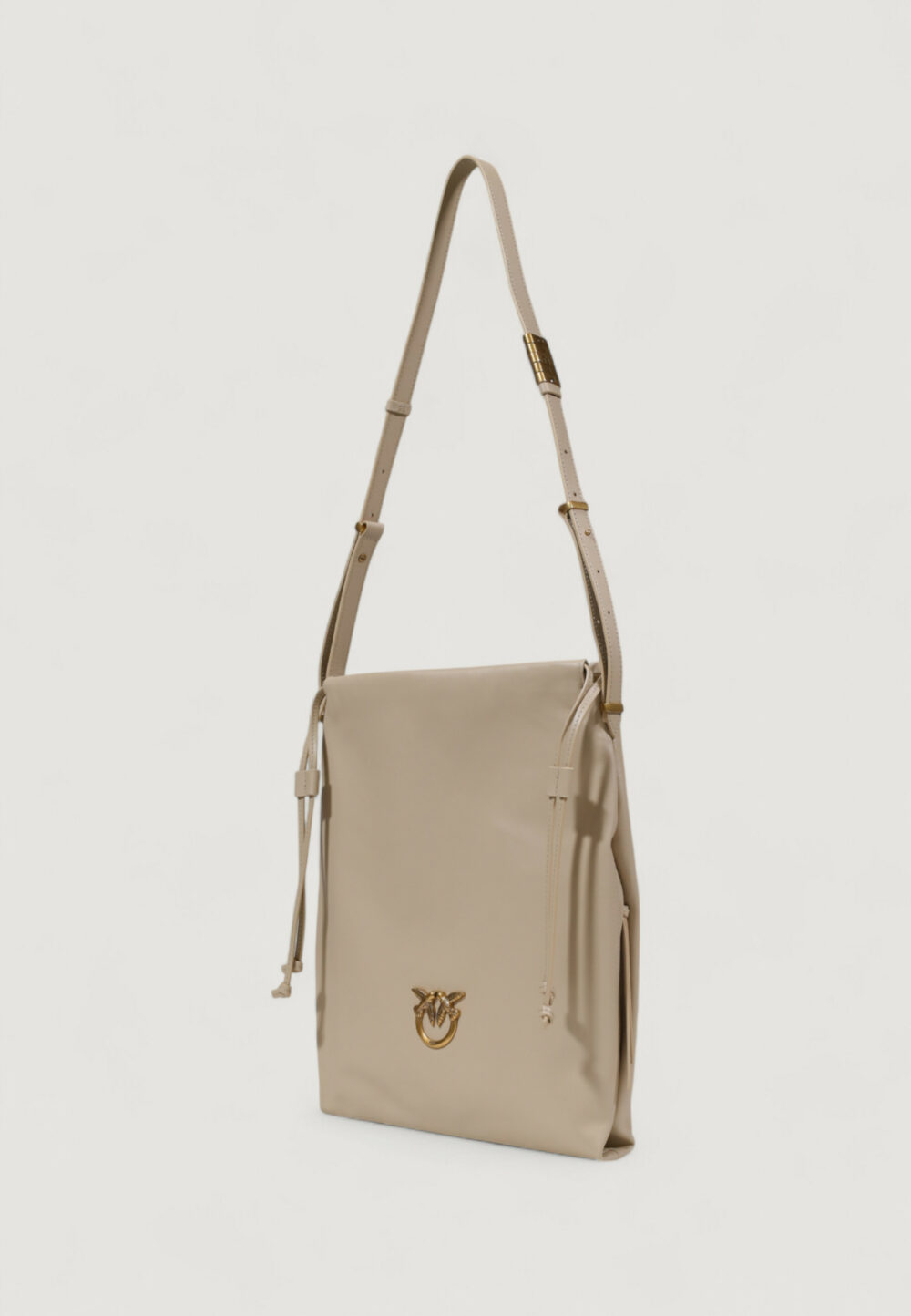 Borsa Pinko SLOUCHY CLASSIC BAG VITELLO Beige - Foto 3