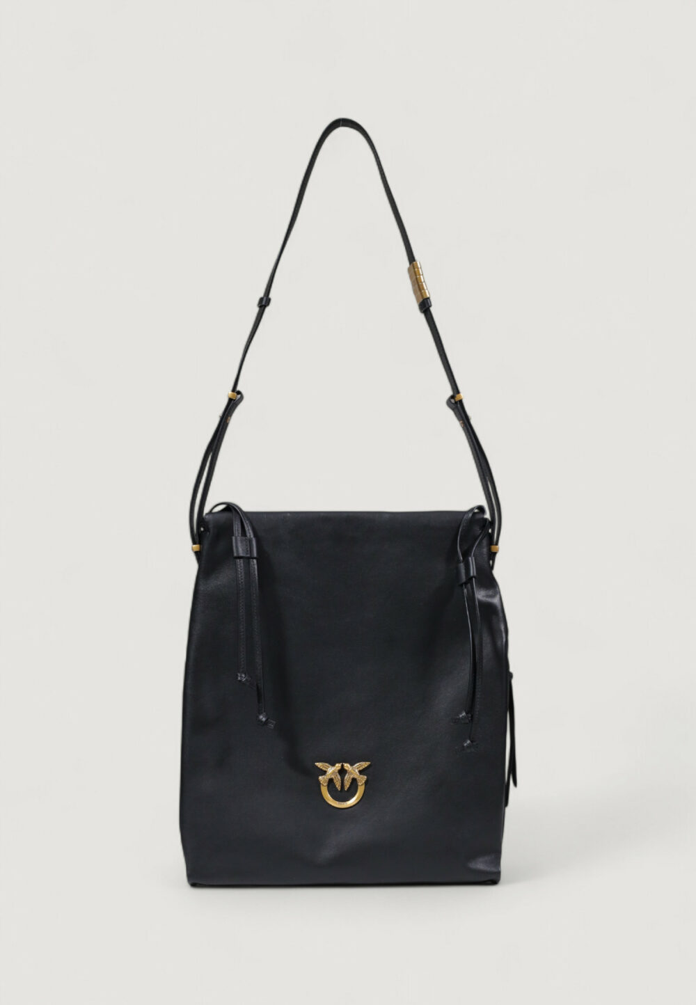 Borsa Pinko SLOUCHY CLASSIC BAG VITELLO Nero - Foto 1