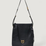 Borsa Pinko SLOUCHY CLASSIC BAG VITELLO Nero - Foto 1