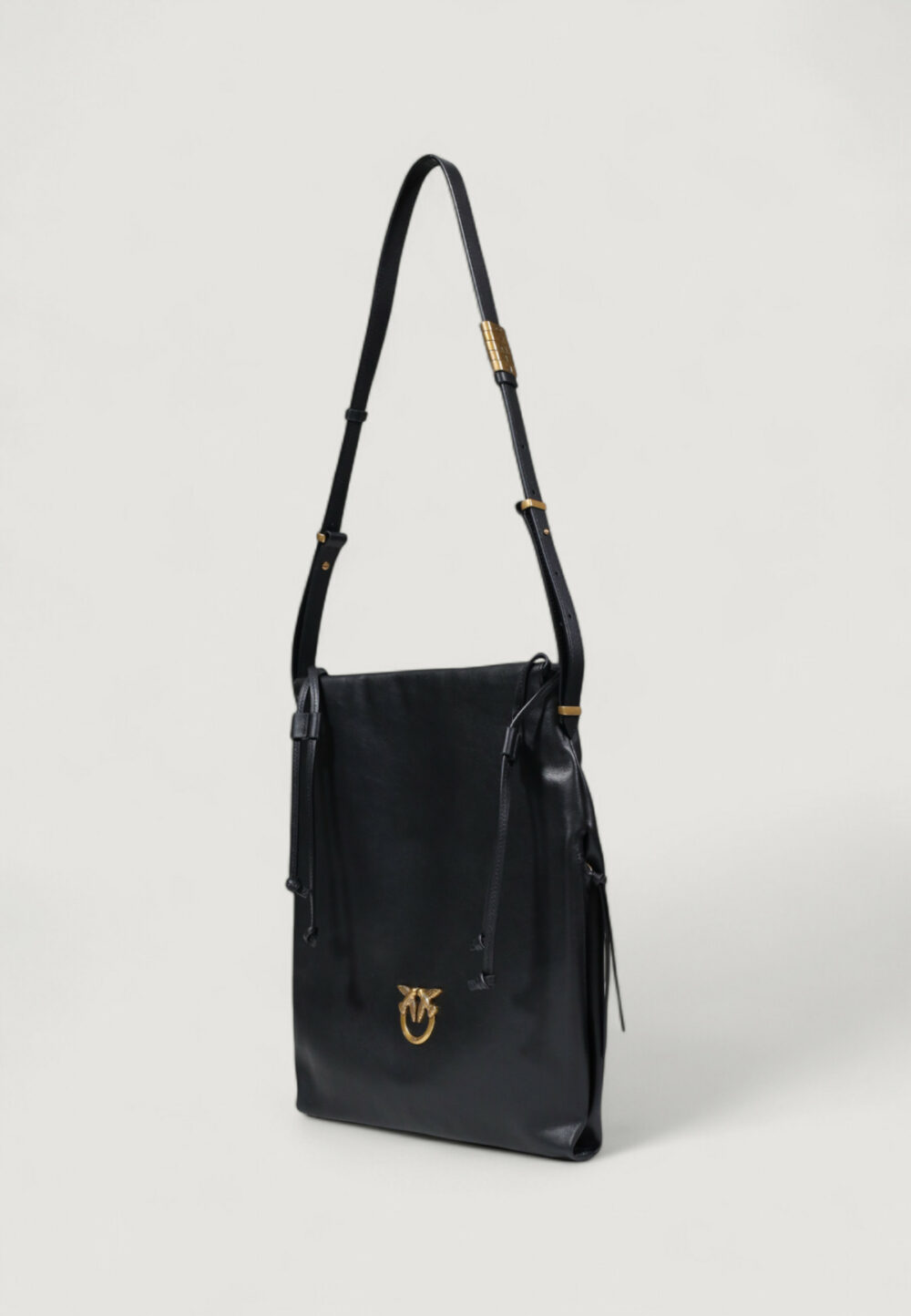 Borsa Pinko SLOUCHY CLASSIC BAG VITELLO Nero - Foto 3