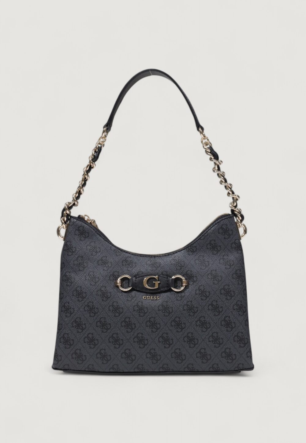 Borsa Guess IZZY TOP ZIP SHOULDER BAG Antracite - Foto 1
