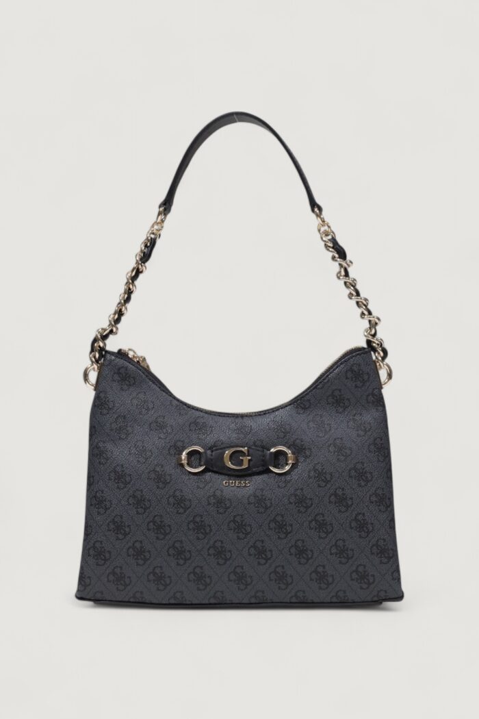 Borsa Guess IZZY TOP ZIP SHOULDER BAG Antracite – HWSG86 54010