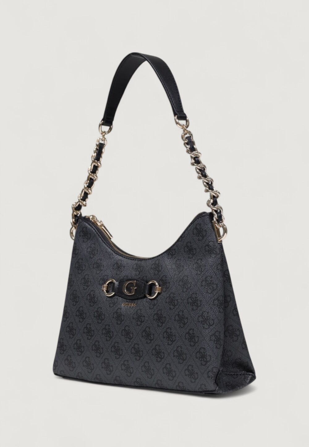 Borsa Guess IZZY TOP ZIP SHOULDER BAG Antracite - Foto 2
