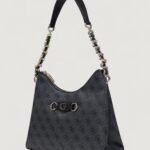 Borsa Guess IZZY TOP ZIP SHOULDER BAG Antracite - Foto 2
