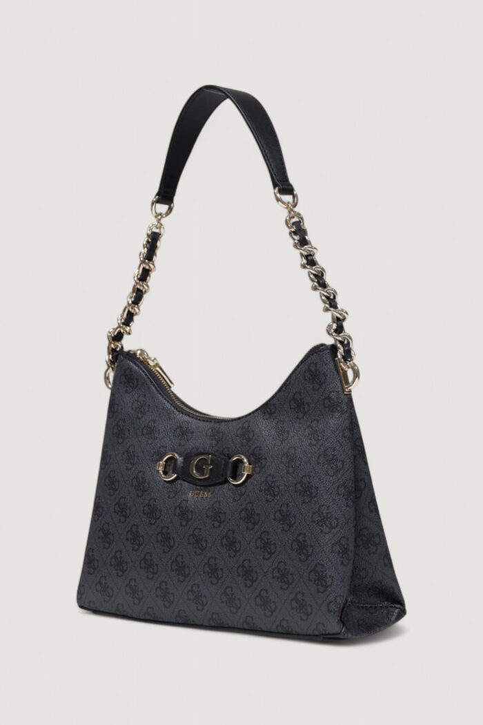 Borsa Guess IZZY TOP ZIP SHOULDER BAG Antracite – HWSG86 54010