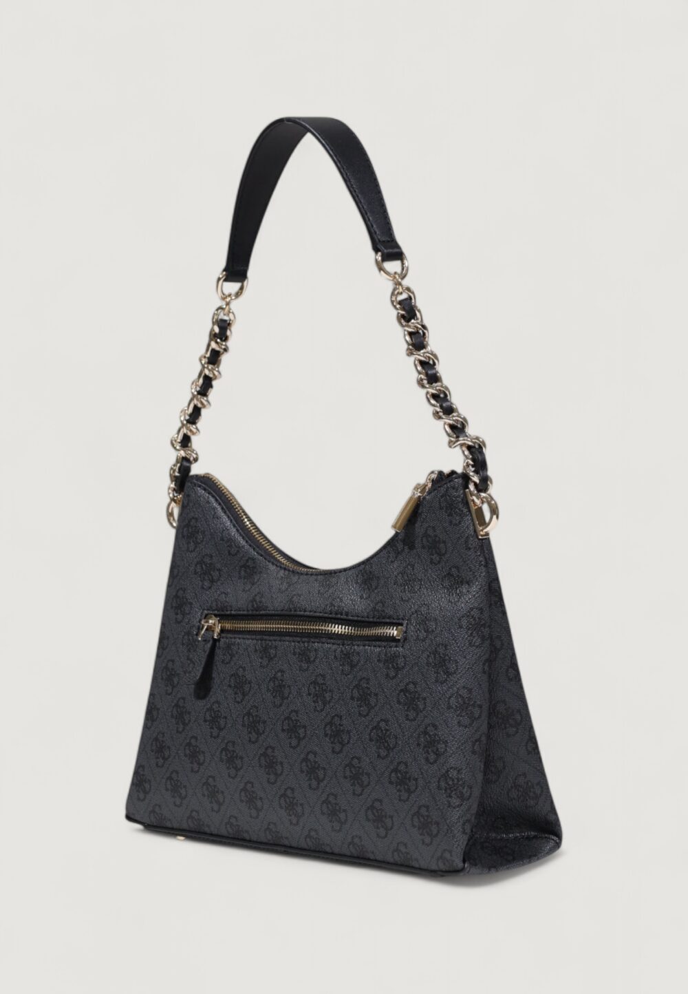 Borsa Guess IZZY TOP ZIP SHOULDER BAG Antracite - Foto 5
