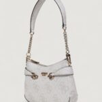 Borsa Guess LORELEI TOP ZIP SHOULDER BAG Avorio - Foto 3