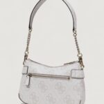 Borsa Guess LORELEI TOP ZIP SHOULDER BAG Avorio - Foto 5