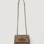 Borsa Guess IZZY TOP ZIP SHOULDER Beige scuro - Foto 1