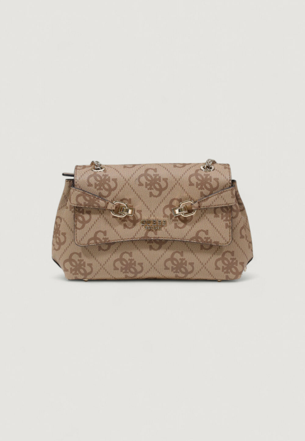 Borsa Guess LORELEI CONVERTIBLE XBODY FLAP Beige scuro - Foto 2