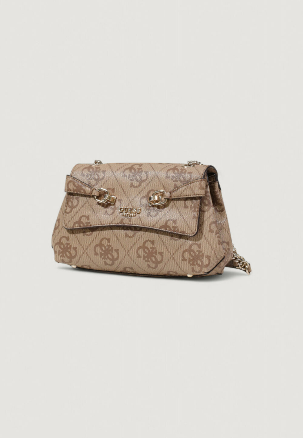Borsa Guess LORELEI CONVERTIBLE XBODY FLAP Beige scuro - Foto 4