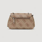 Borsa Guess LORELEI CONVERTIBLE XBODY FLAP Beige scuro - Foto 5