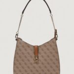 Borsa Guess ZAMIRA HOBO SHOULDER Beige scuro - Foto 1