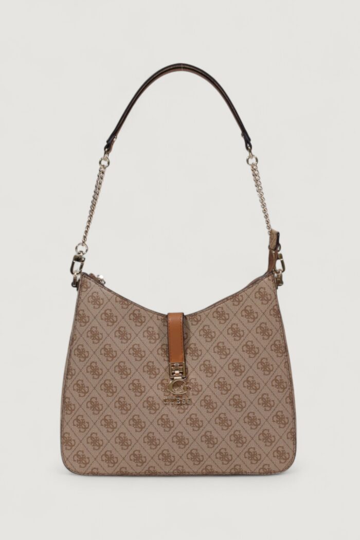 Borsa Guess ZAMIRA HOBO SHOULDER Beige scuro – HWSG96 29020