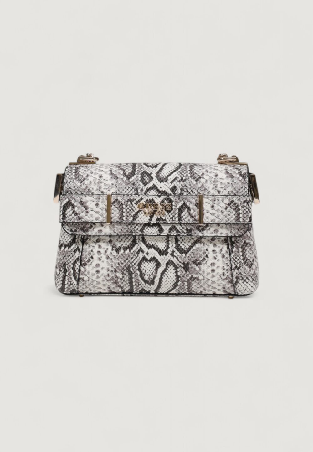 Borsa Guess ANADELA CONVERTIBLE XBODY FLAP Black-White - Foto 2