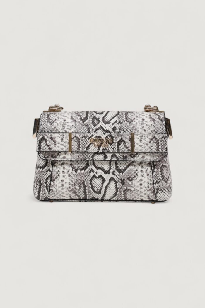 Borsa Guess ANADELA CONVERTIBLE XBODY FLAP Black-White – HWKG96 33210
