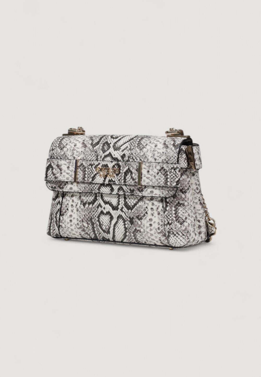 Borsa Guess ANADELA CONVERTIBLE XBODY FLAP Black-White - Foto 3