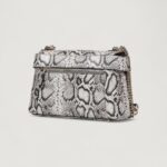 Borsa Guess ANADELA CONVERTIBLE XBODY FLAP Black-White - Foto 5