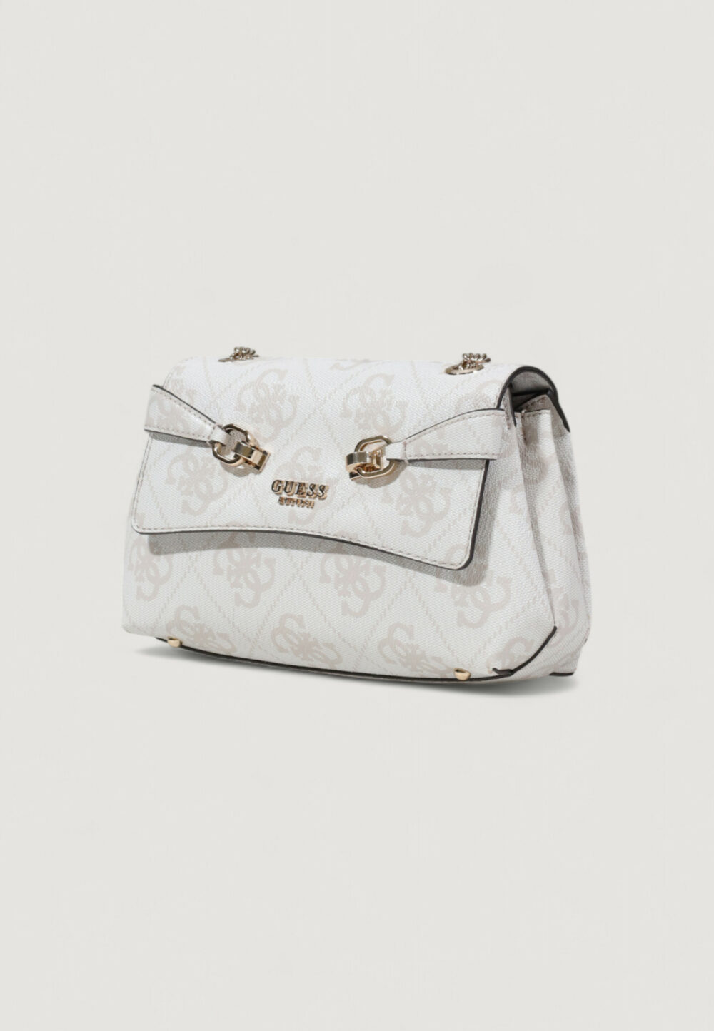 Borsa Guess LORELEI CONVERTIBLE XBODY FLAP Grigio Chiaro - Foto 4