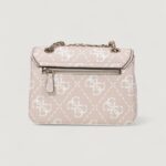 Borsa Guess IZZY TOP ZIP SHOULDER Rosa Cipria - Foto 5